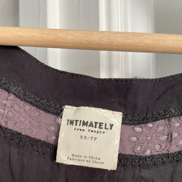 FP embroidered flowy top - Picture 3 of 4